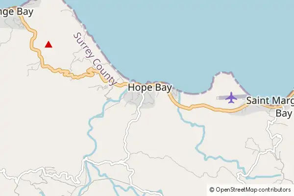 Mapa Hope Bay