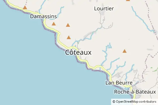 Mapa Coteaux