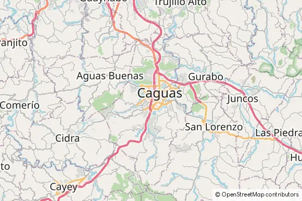 Mapa Caguas