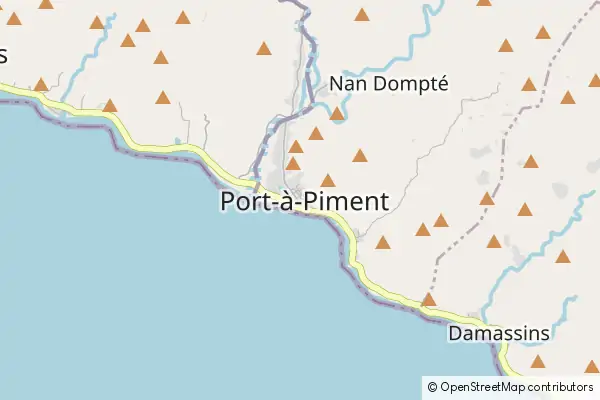 Mapa Port-à-Piment