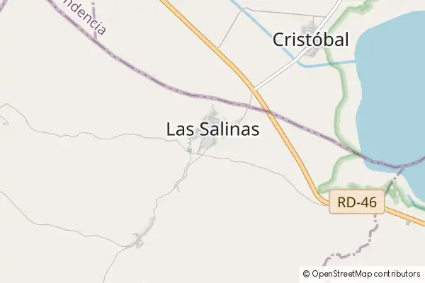 Mapa Las Salinas