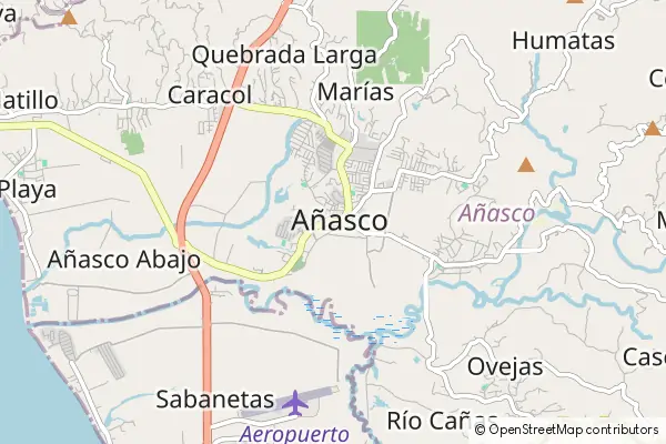 Mapa Añasco