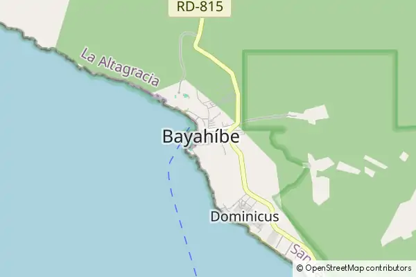 Mapa Bayahibe