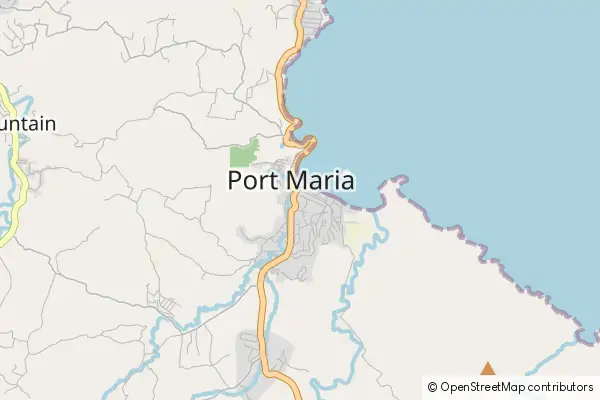 Mapa Port Maria