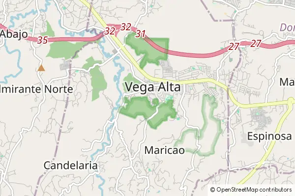 Mapa Vega Alta