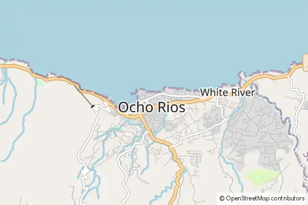 Mapa Ocho Rios