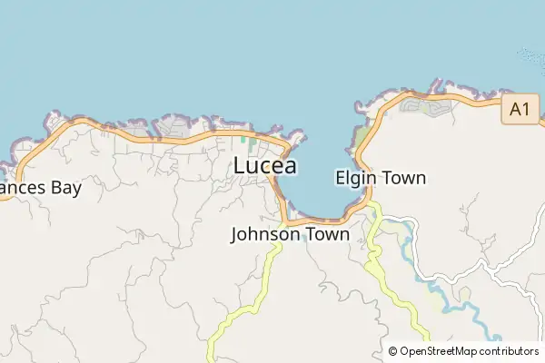 Mapa Lucea