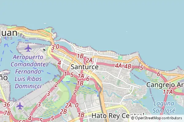 Mapa Santurce