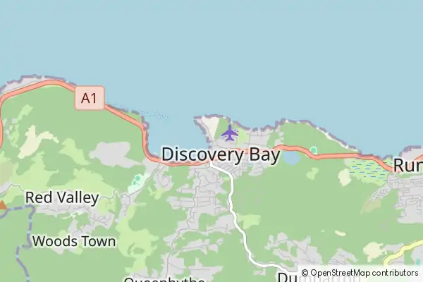 Mapa Discovery Bay