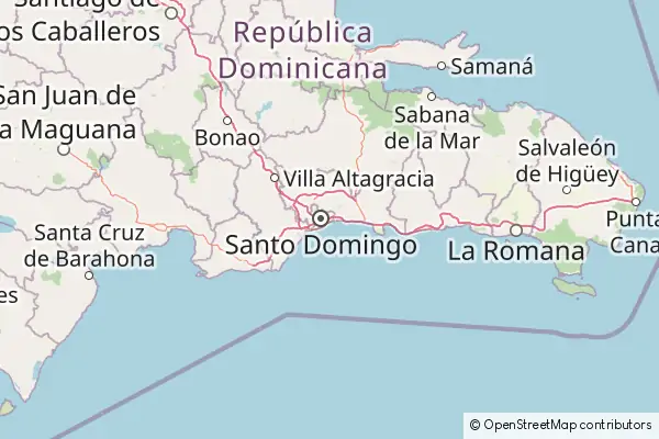 Mapa Santo Domingo