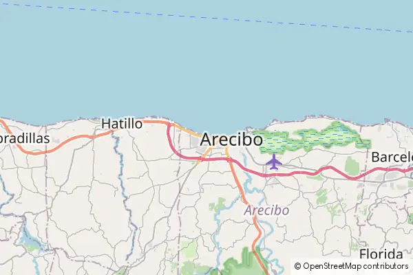 Mapa Arecibo