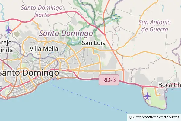 Mapa Santo Domingo Este