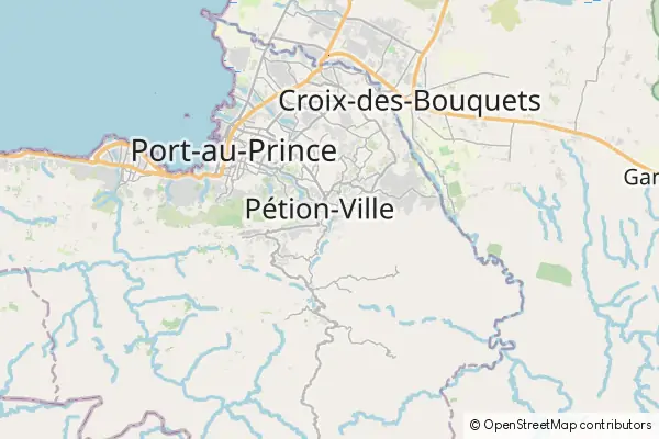 Mapa Pétionville