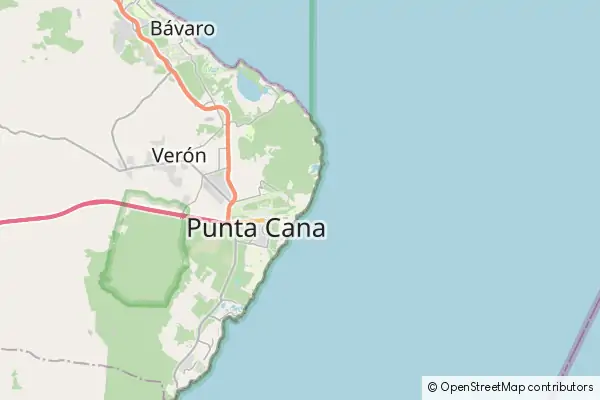 Mapa Punta Cana