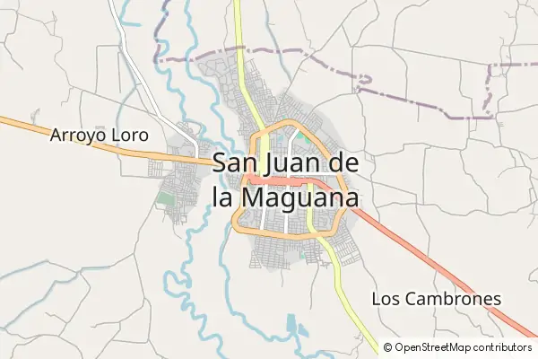Mapa San Juan de la Maguana