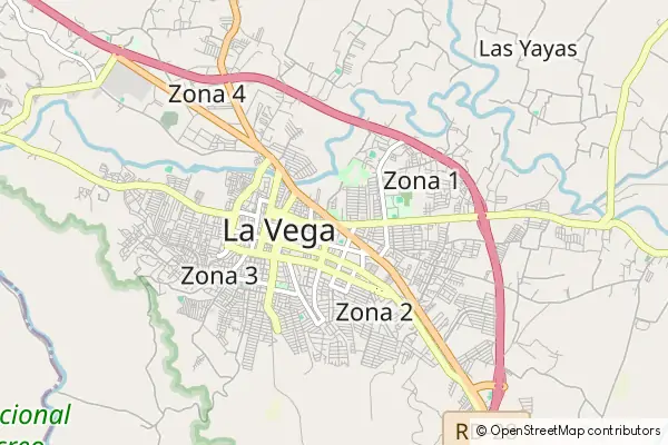 Mapa La Vega