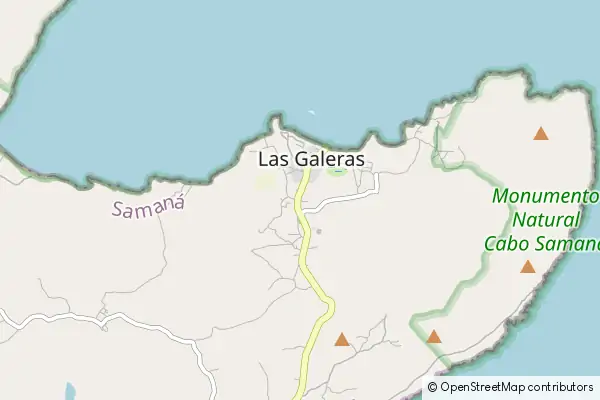 Mapa Las Galeras