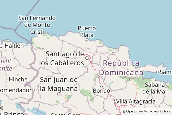 Mapa Santiago de los Caballeros