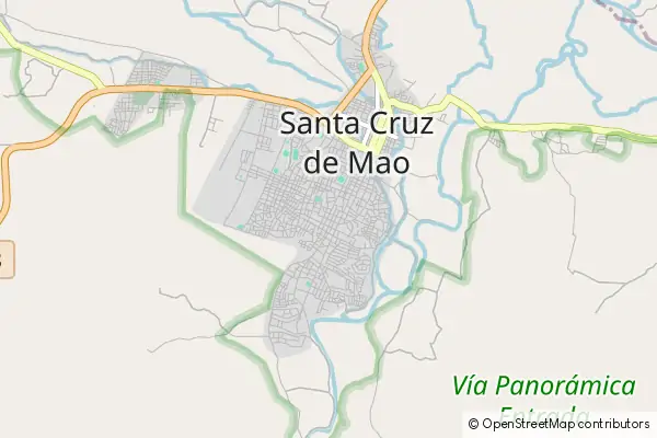 Mapa Santa Cruz de Mao