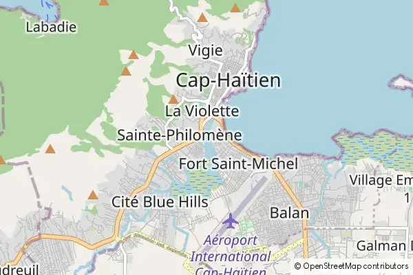 Mapa Cap-Haitien