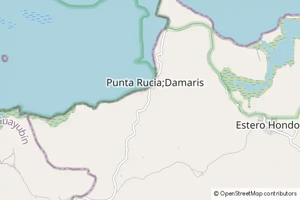 Mapa Punta Rucia