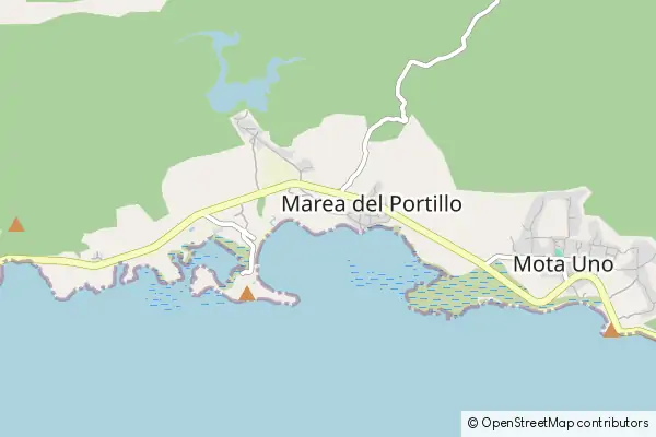 Mapa Marea del Portillo