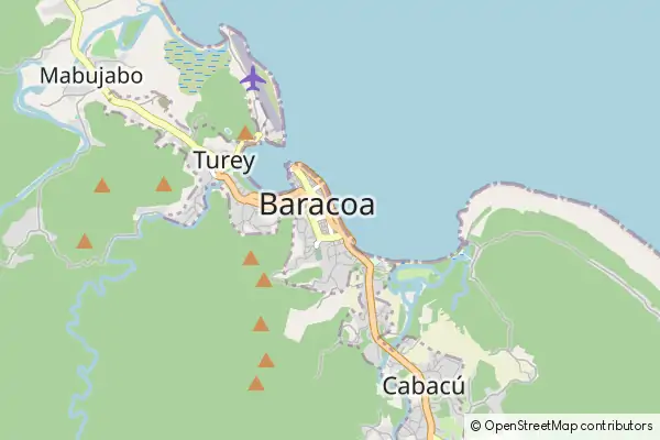 Mapa Baracoa