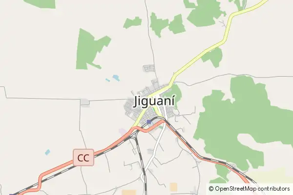 Mapa Jiguaní
