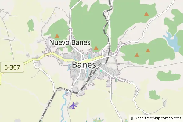 Mapa Banes