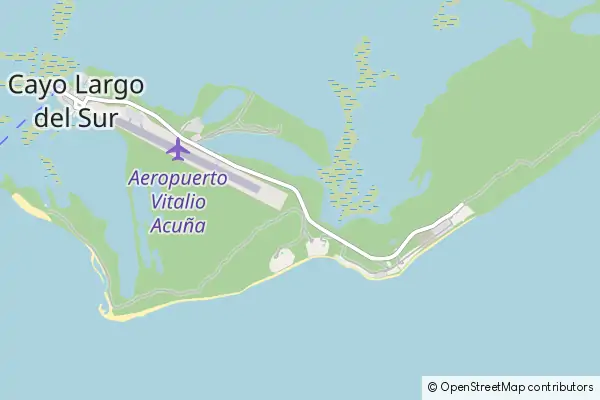 Mapa Cayo Largo