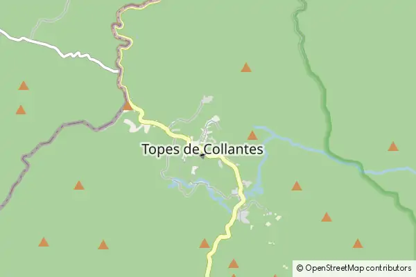 Mapa Topes de Collantes