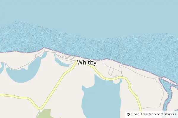 Mapa Whitby