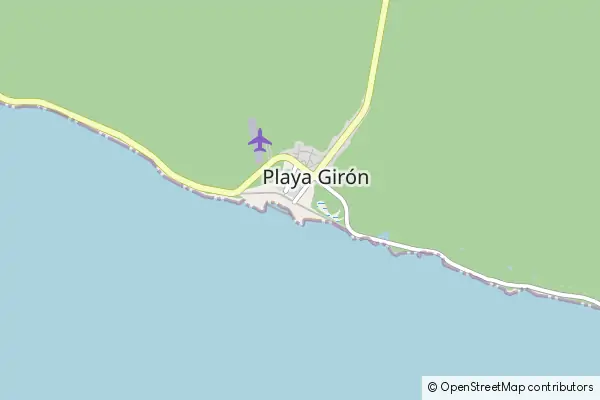 Mapa Playa Girón