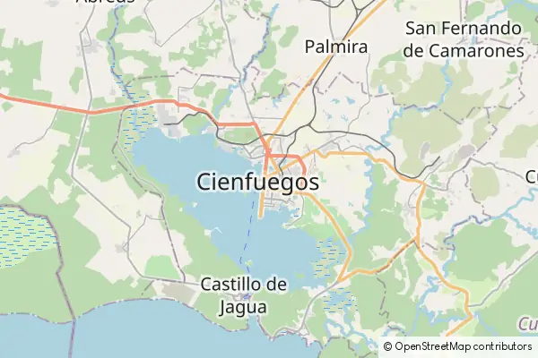 Mapa Cienfuegos