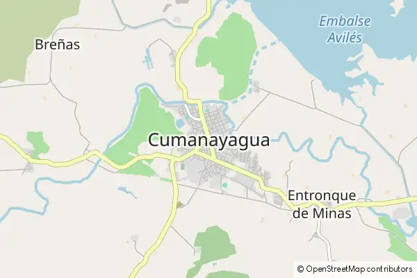 Mapa Cumanayagua