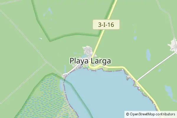 Mapa Playa Larga