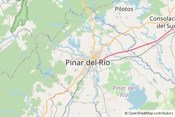 Mapa Pinar del Río