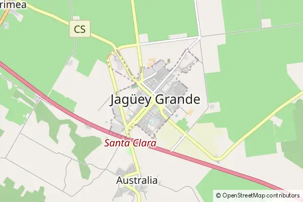 Mapa Jagüey Grande