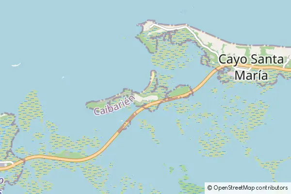 Mapa Cayo Ensenachos