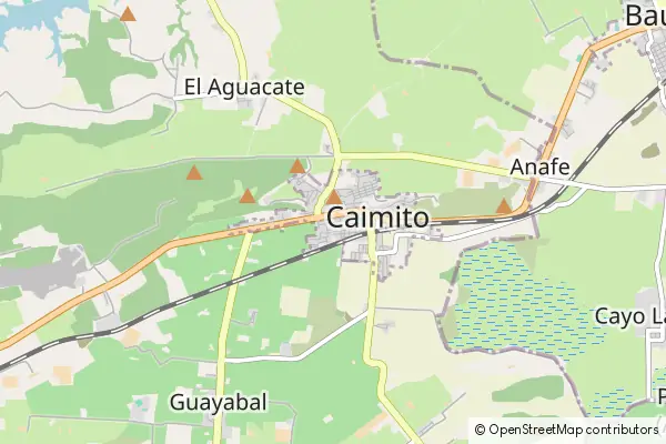 Mapa Caimito