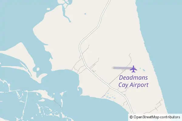 Mapa Deadman's Cay