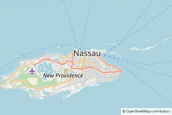 Mapa Nassau