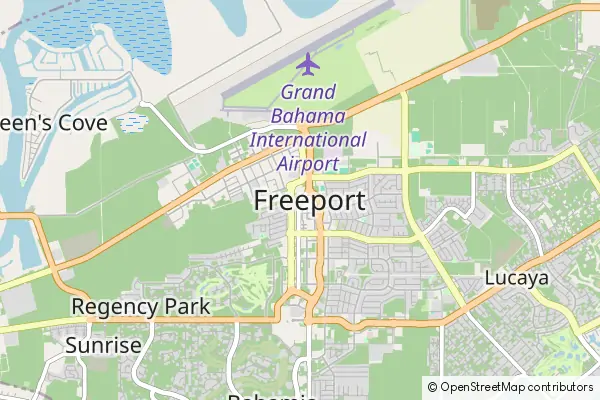 Mapa Freeport