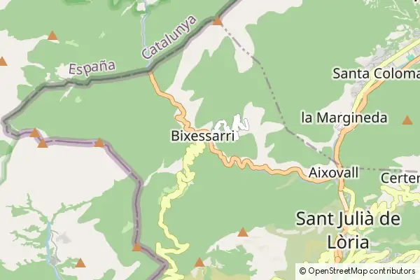 Mapa Bixessarri