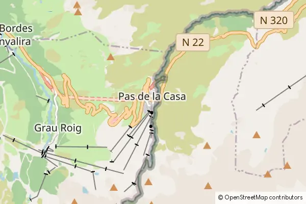 Mapa Pas de la Casa