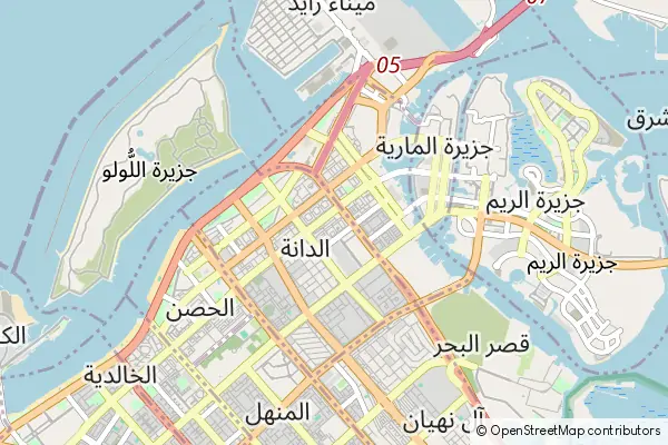 Mapa: Madinat Zayed • © OpenStreetMap contributors Mapa Madinat Zayed
