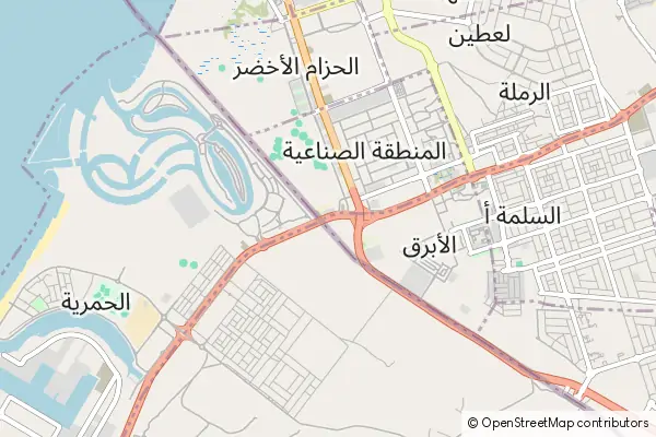 Mapa Umm Al Quwain