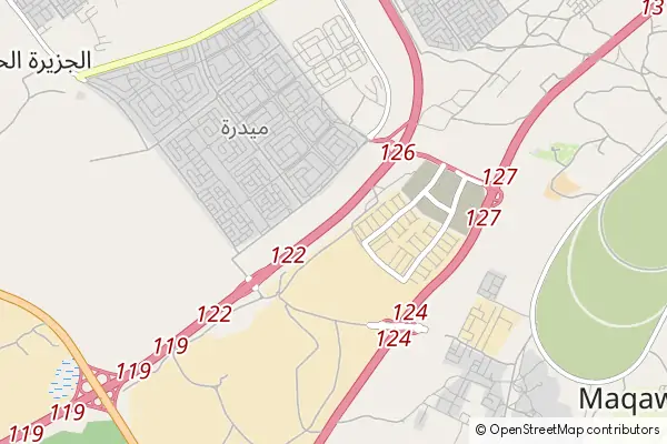 Mapa Ras Al Khaimah