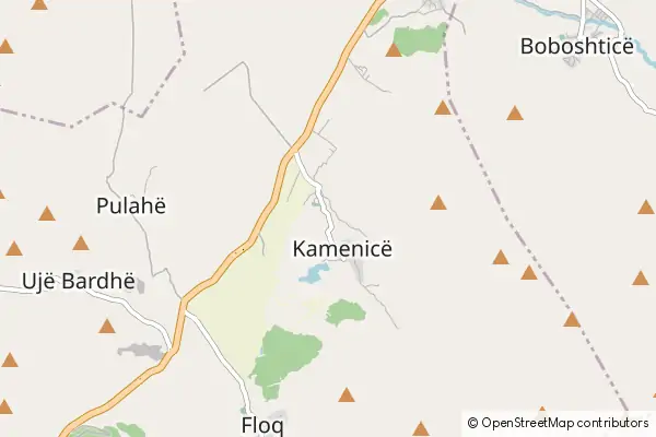 Mapa Kamenicë