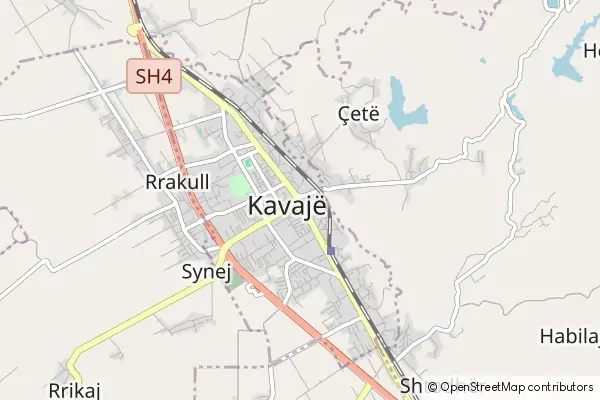 Mapa Kawaja